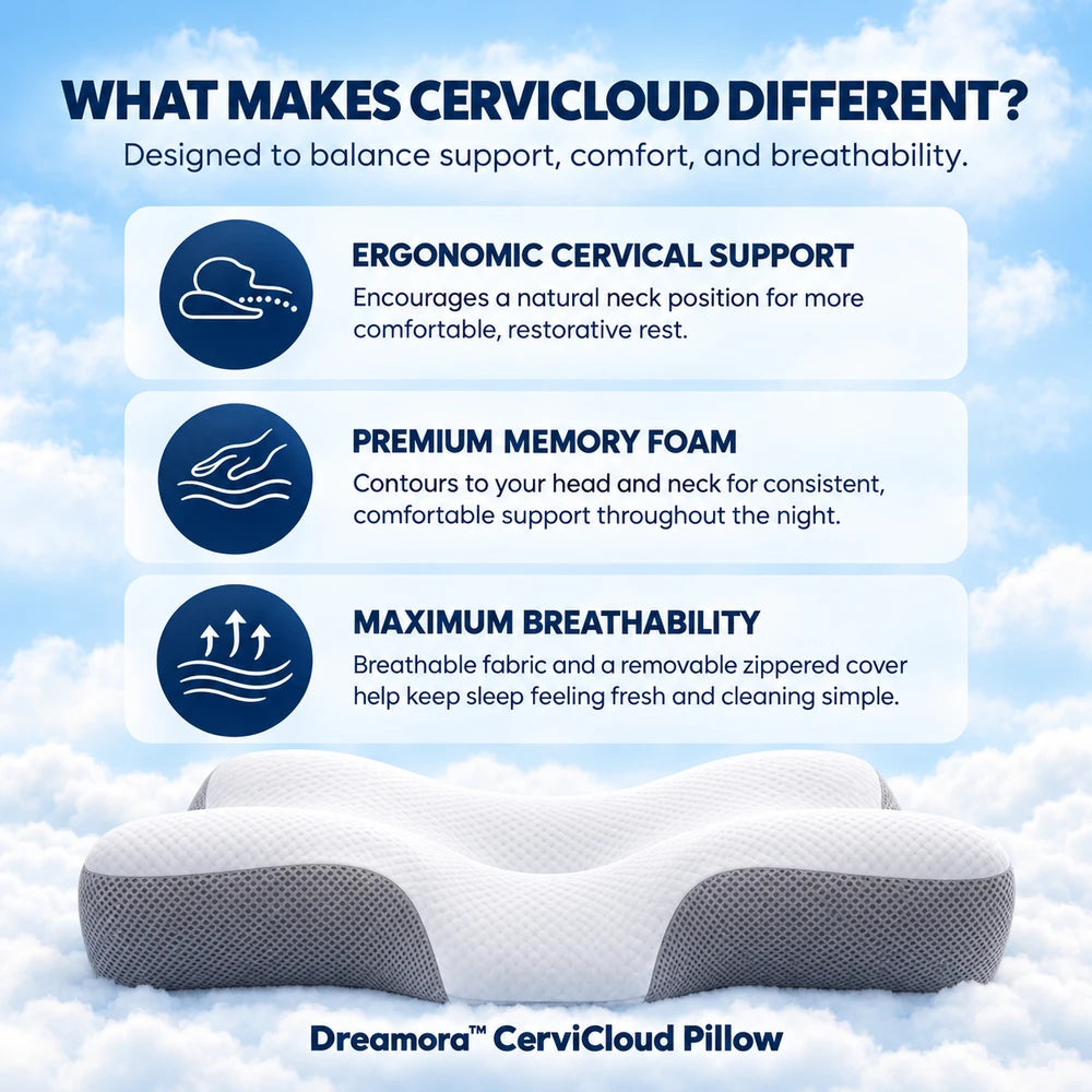 Dreamora™ CerviCloud Pillow