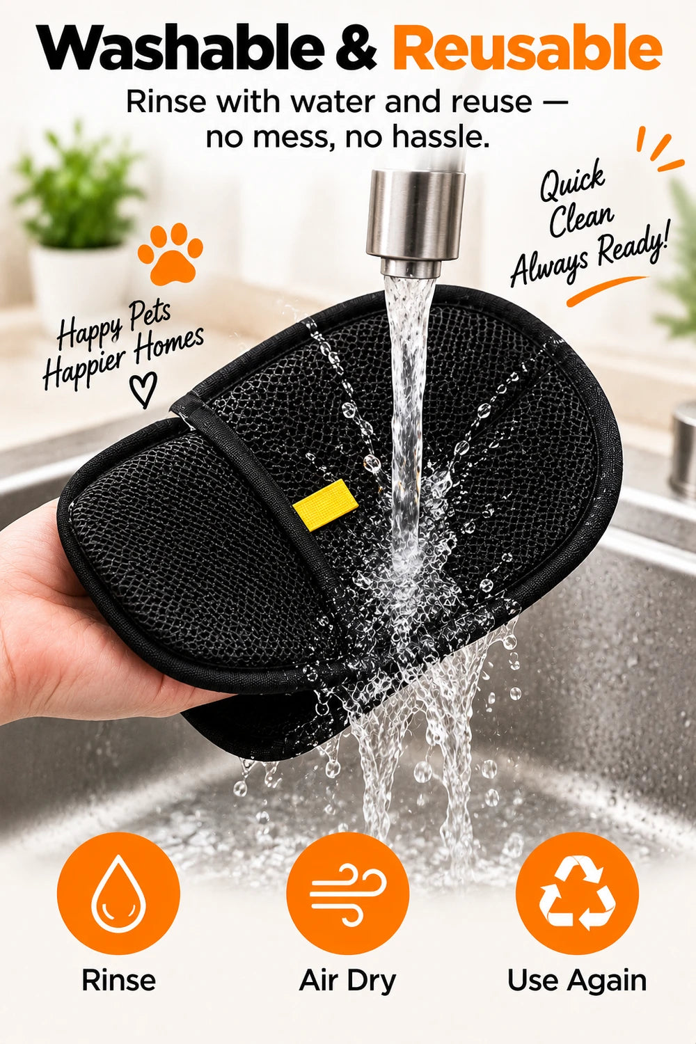 PawSilk™ Grooming Glove